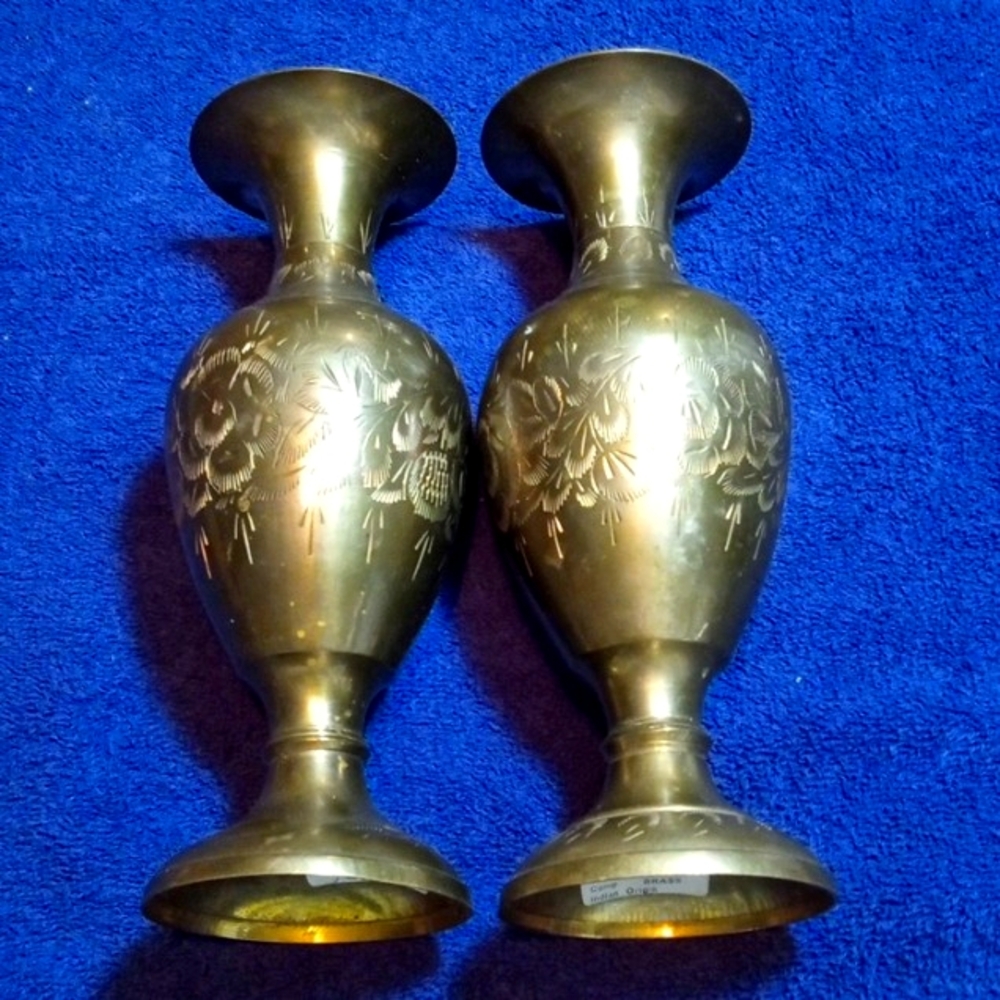 Pair of candle holders